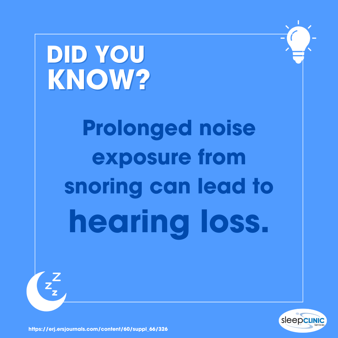 DID YOU KNOW snoring inforgraphic